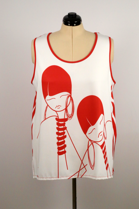 Camisole Latin Rouge - G!OZE