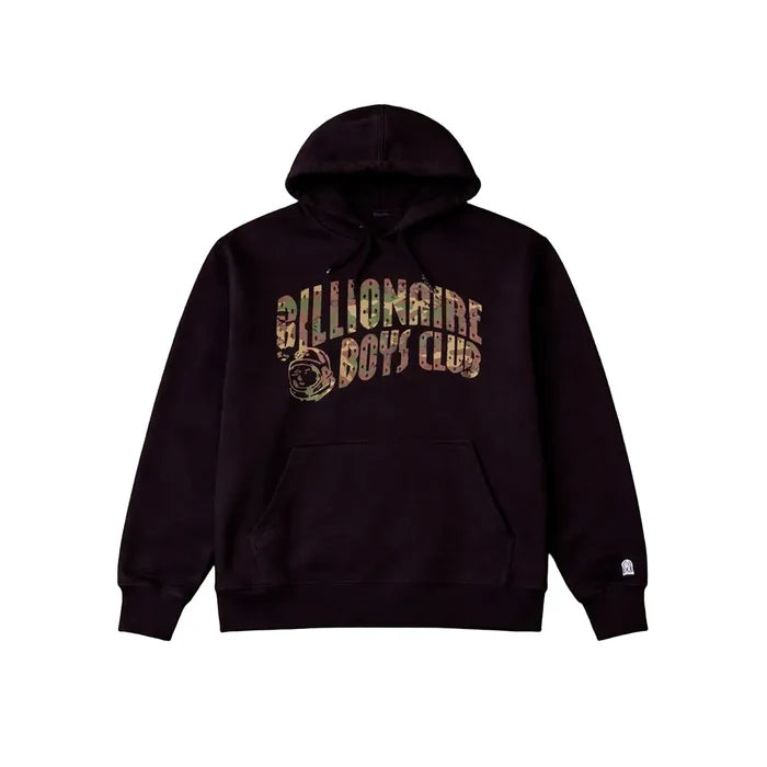 Camo Fill Curve Hoodie 'Black'