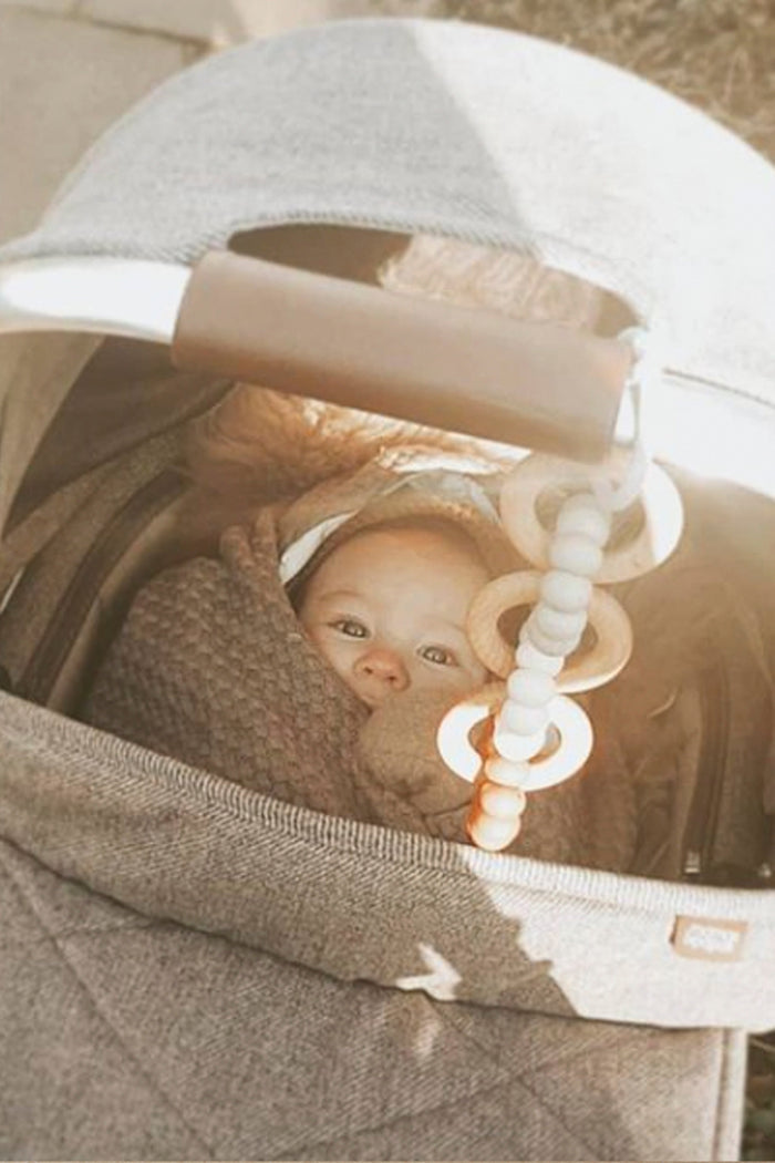 Baby Car Seat Toy - May littleCHEW