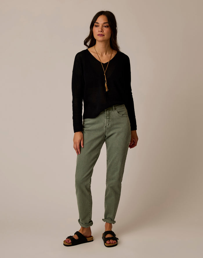 Carson Hi Rise Jean: Fatigue