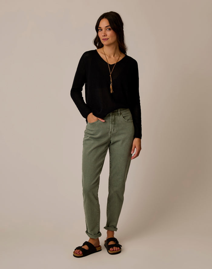 Carson Hi Rise Jean: Fatigue