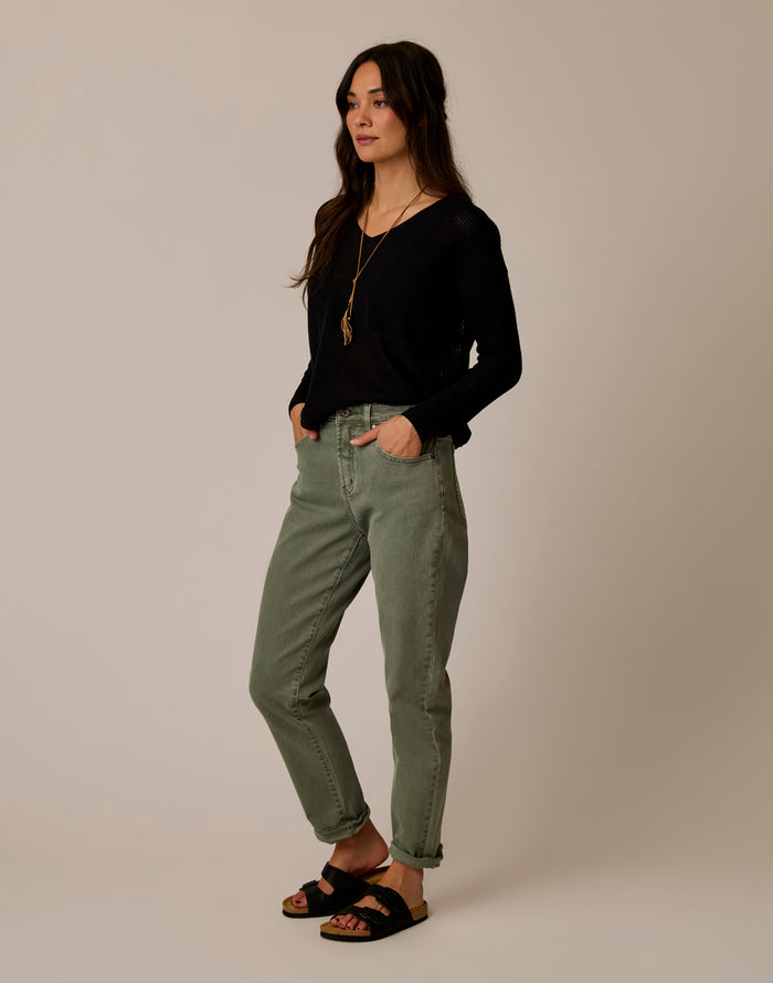 Carson Hi Rise Jean: Fatigue