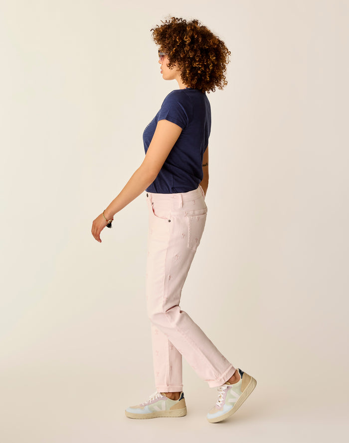 Carson Jean: Pastel Embroidery - FINAL SALE