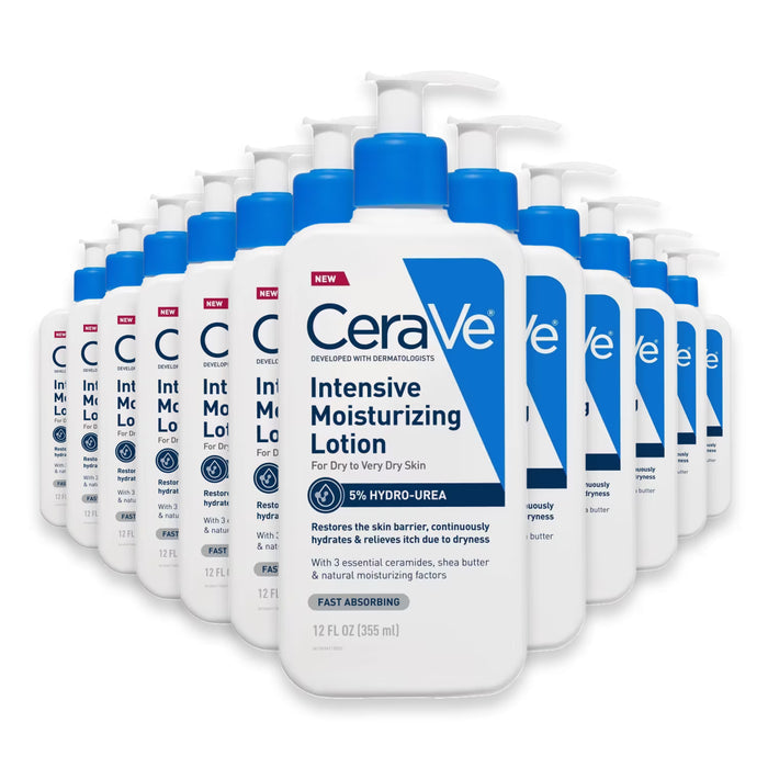 CeraVe Intensive Moisturizing Lotion for Dry to Very Dry Skin - 12 oz - 12 Pack