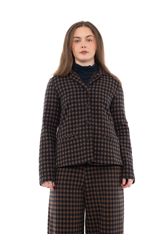 CHECKED APRILE JQ JACKET