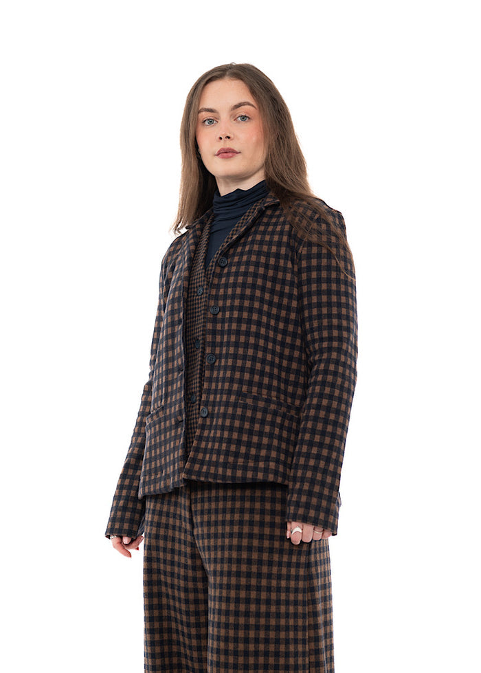 CHECKED APRILE JQ JACKET