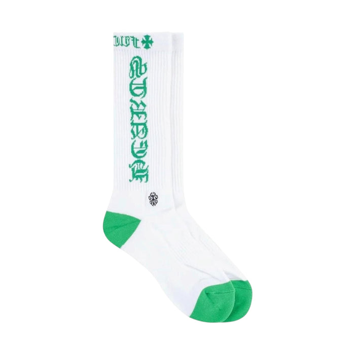 Chrome Hearts ‘F You’ Logo Socks ‘White’