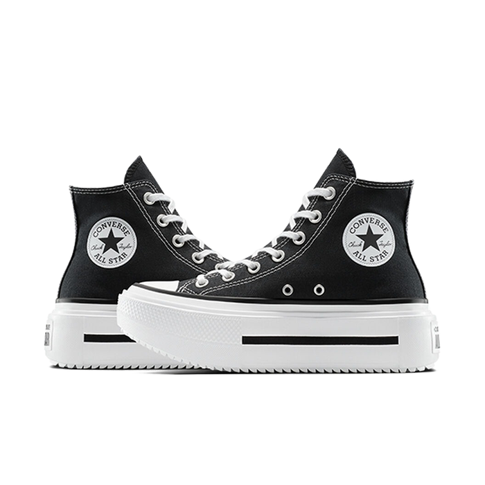 Chuck Taylor All Star Lift Double Stack Hi 'Black'