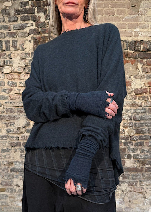 CASHMERE FINGERLESS CUFF