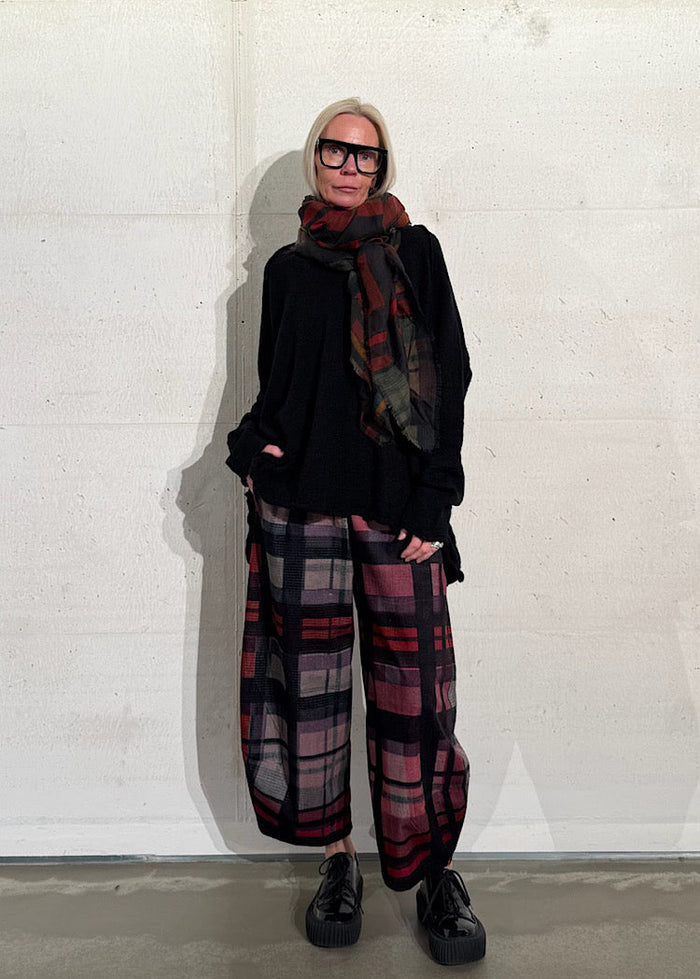 CL HERITAGE CHECK SCARF