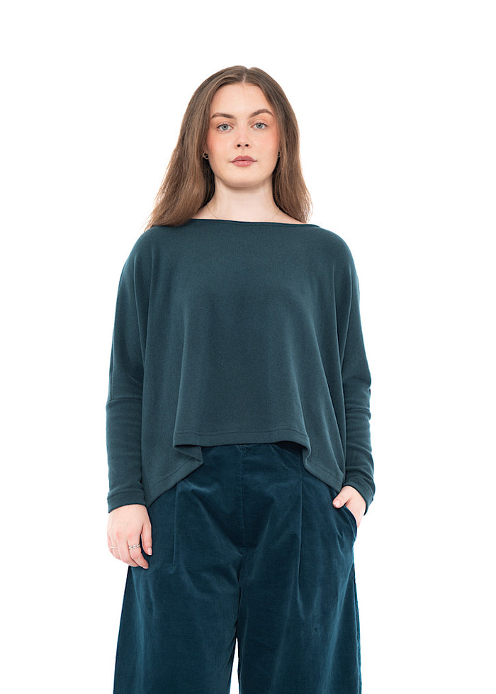 CL SIGNATURE COTTON-FLEECE KIRA PULLOVER
