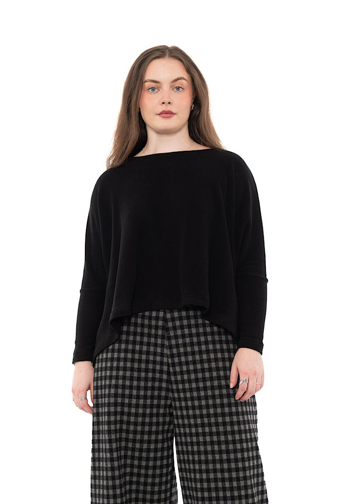CL SIGNATURE COTTON-FLEECE KIRA PULLOVER