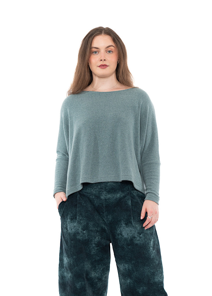 CL SIGNATURE COTTON-FLEECE KIRA PULLOVER