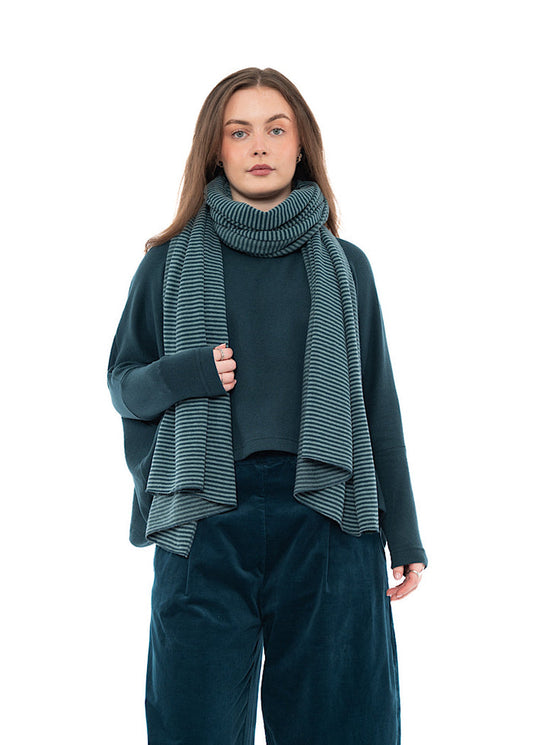 CL SIGNATURE STRIPED SEGOVIA SCARF
