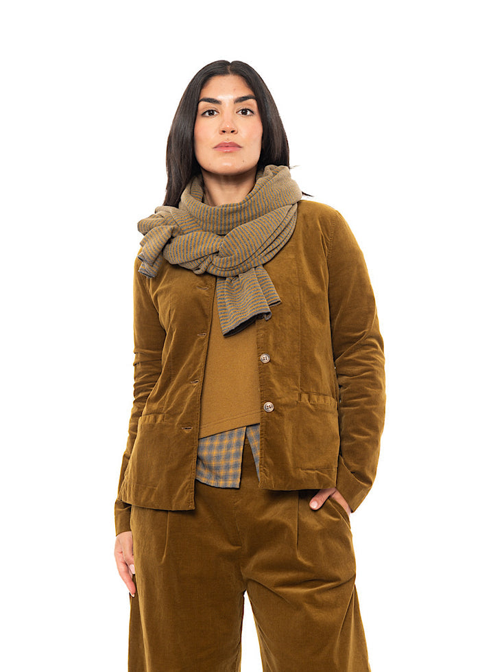 CL SIGNATURE STRIPED SEGOVIA SCARF