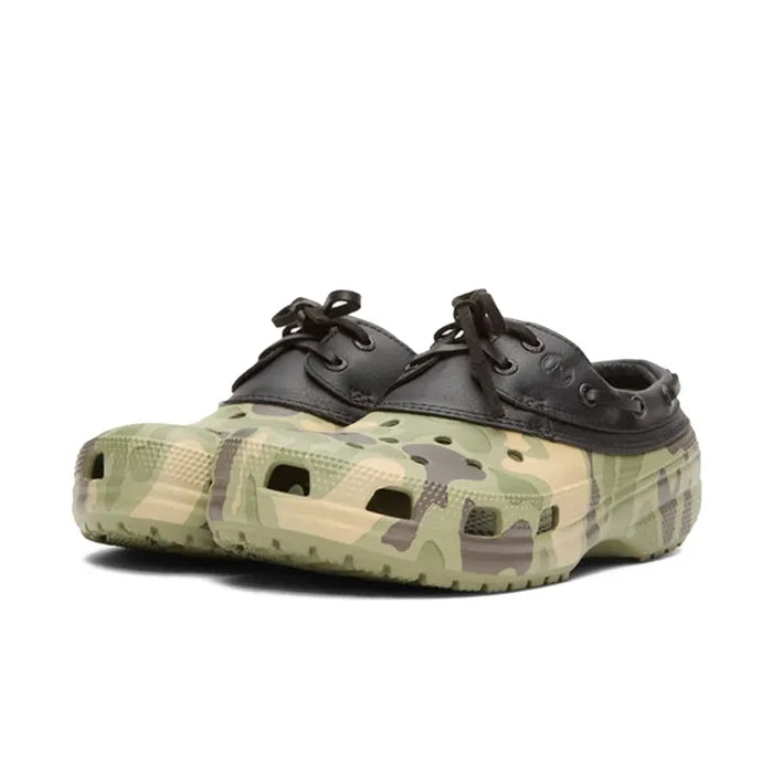 Classic Duck Camo Boat Shoe 'Black Cargo'