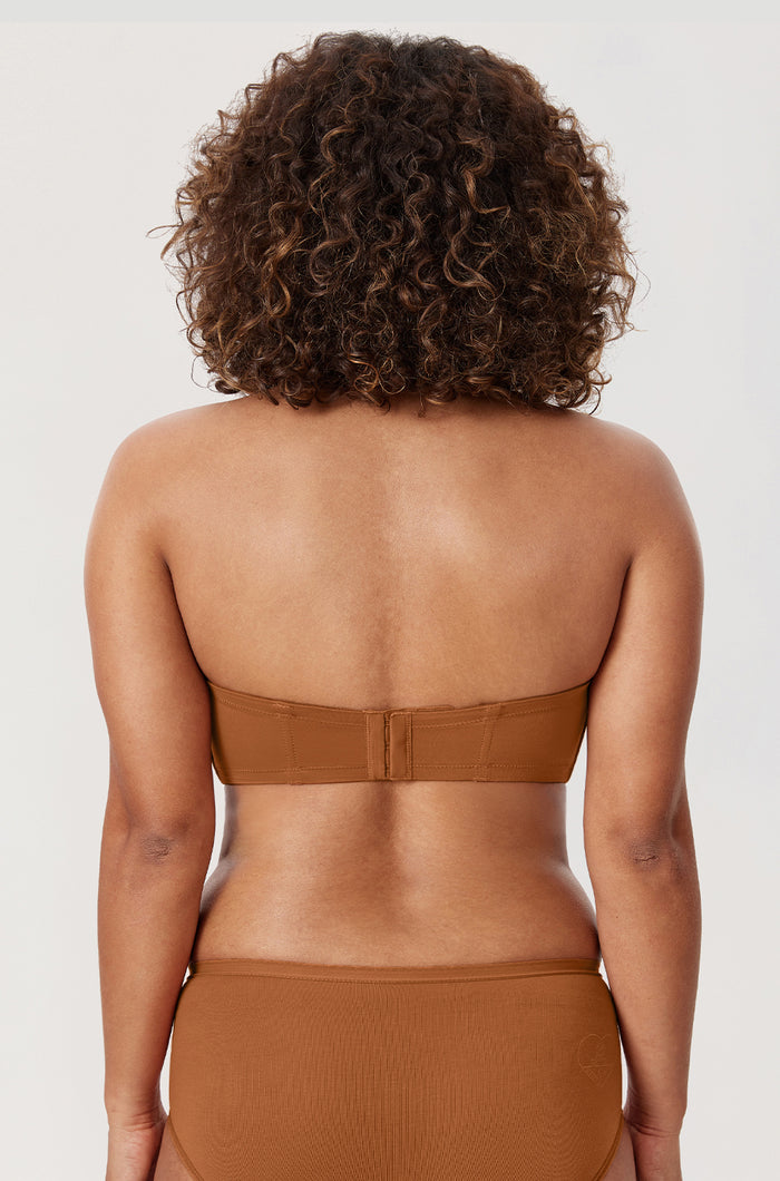 Women's Classic Strapless Bra Bronze Beige