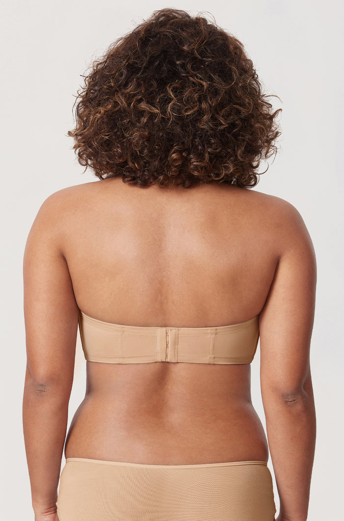 Women's Classic Strapless Bra Warm Beige
