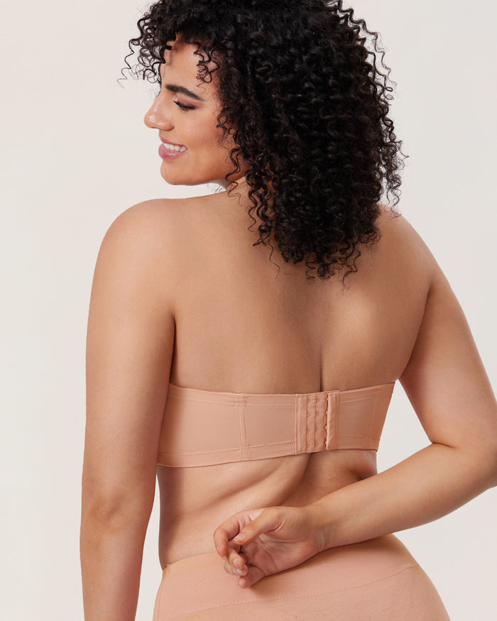 Women's Classic Strapless Bra Blush Beige