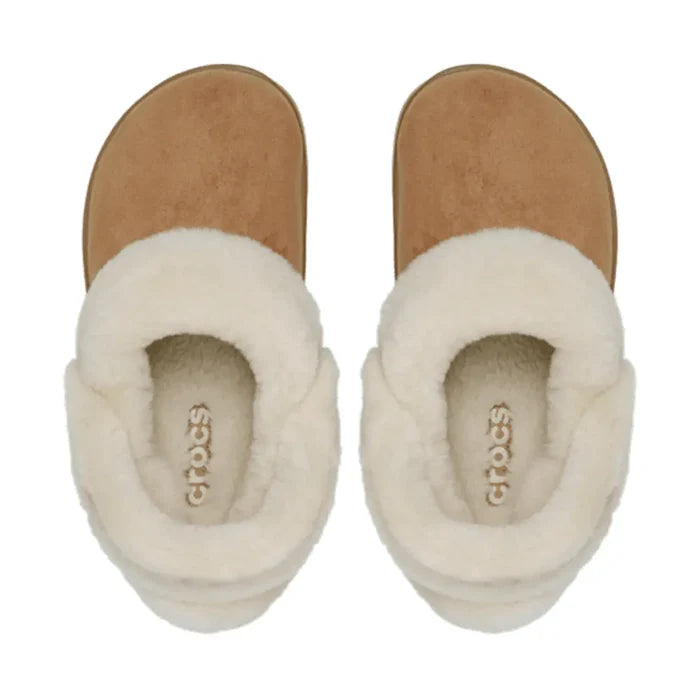 Classic Unfurgettable Vegan Suede Clog 'Sepia'