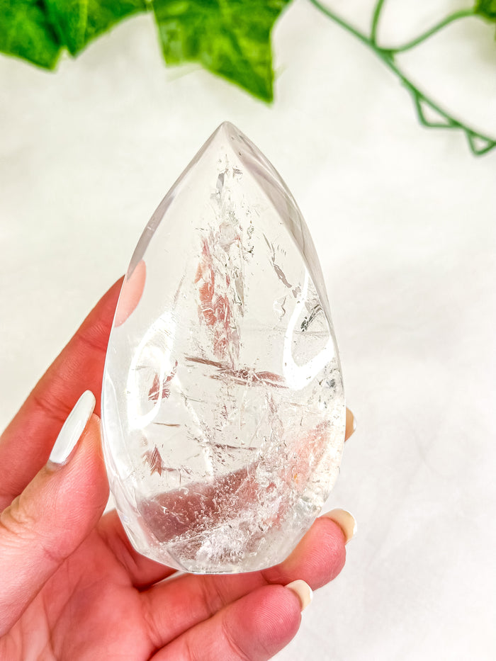 Clear Quartz Flame #4