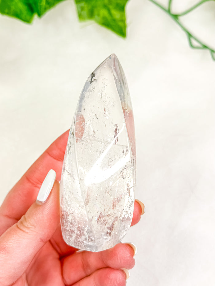 Clear Quartz Flame #4