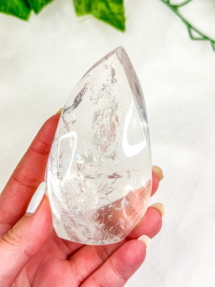 Clear Quartz Flame #4