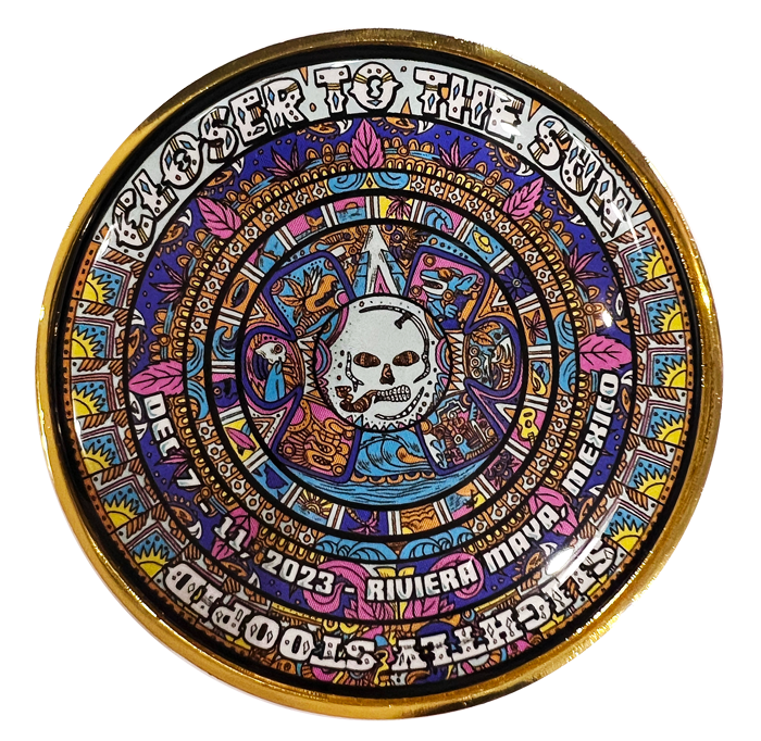 Closer to the Sun 2023 Sun-Dial Pin
