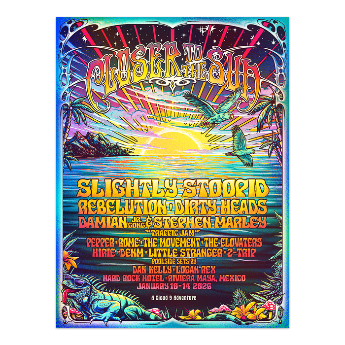 Closer to the Sun 2026 Foil Poster
