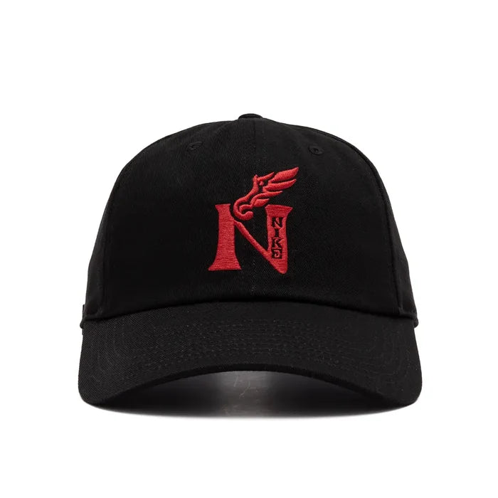Club LNY Unstructured Lunar New Year Cap 'Black Team Crimson'