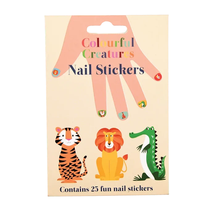 Colourful Creatures Nail Stickers