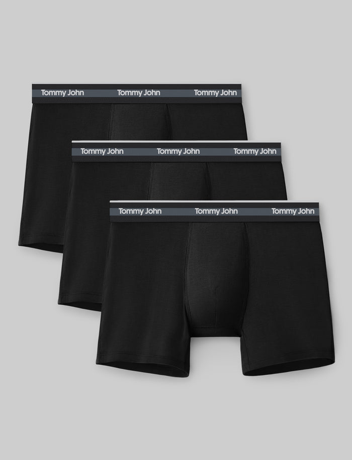 Comfort Micro Trunk 4" (3-Pack)::Black