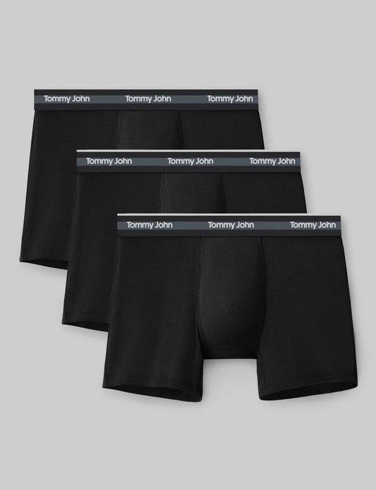 Comfort Micro Trunk 4" (3-Pack)::Black