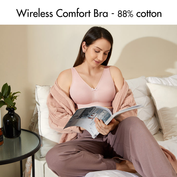 Comfort Plus Size Wirefree bra