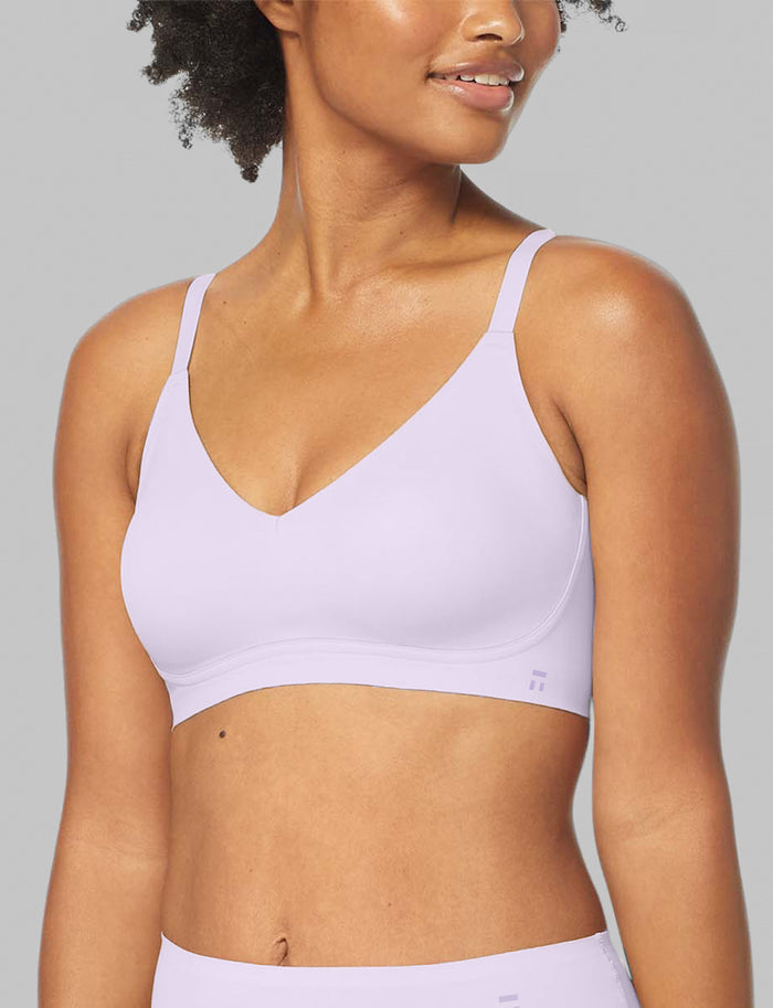 Comfort Smoothing Triangle Bralette::Lavendula