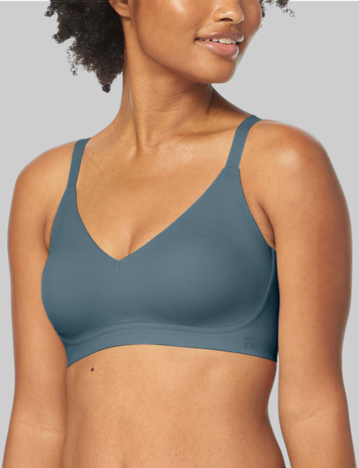 Comfort Smoothing Triangle Bralette::Orion Blues