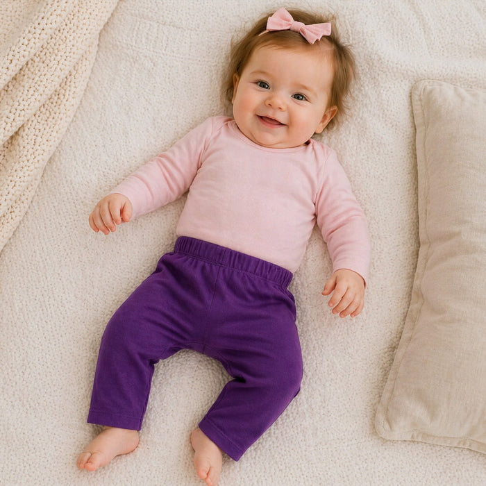 Baby comfy pant | purple finn + emma