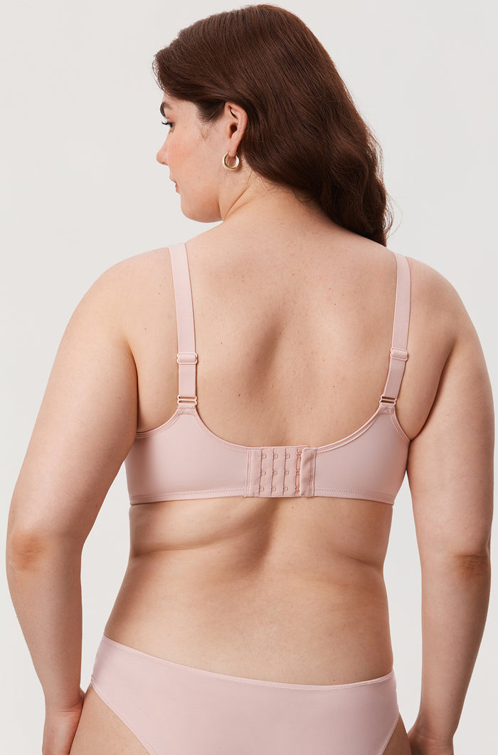 Women's Supportive Full Coverage Bra Gentle Rose