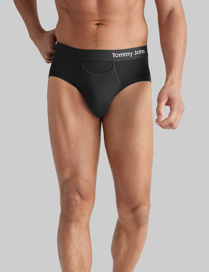 Cool Cotton Brief::Black