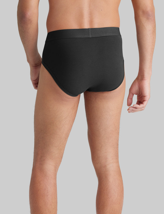 Cool Cotton Brief::Black