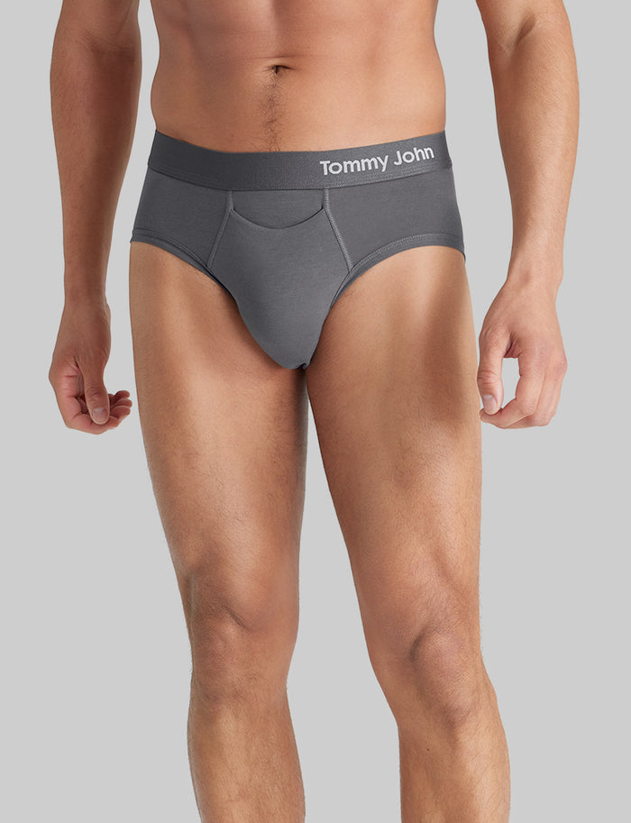 Cool Cotton Brief::Iron Grey