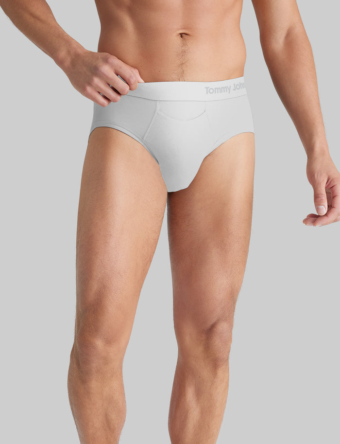 Cool Cotton Brief::White