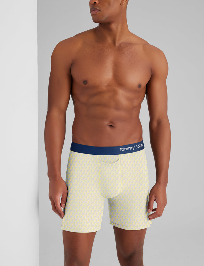 Cool Cotton Relaxed Fit Boxer 6"::Beach Balls