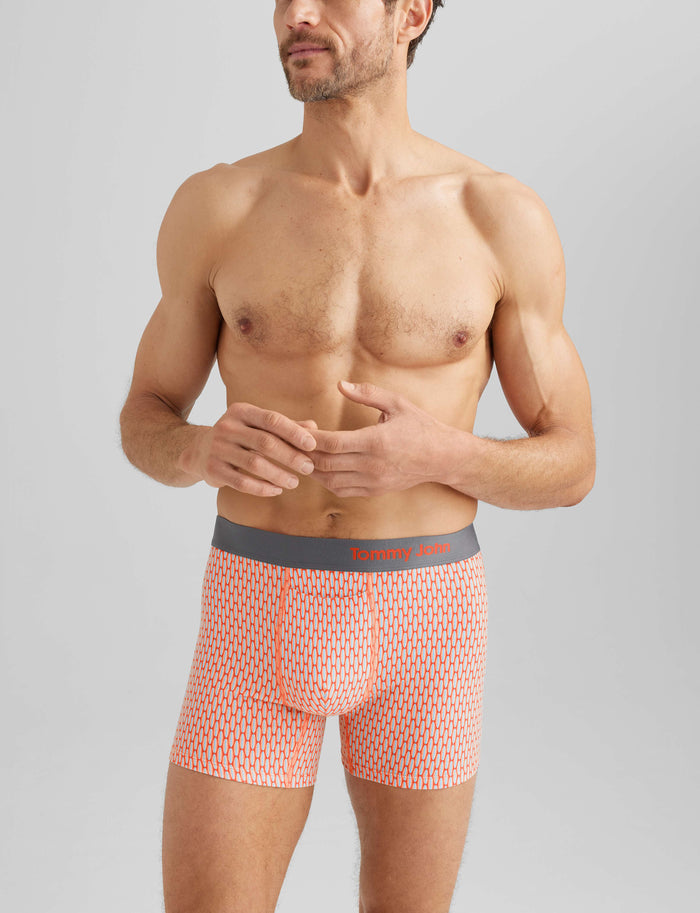Cool Cotton Trunk 4"::Tangerine Tango Surfboards