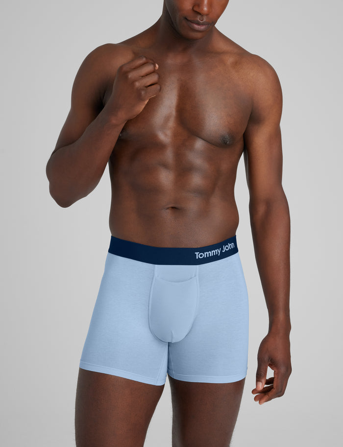 Cool Cotton Trunk 4"::Cerulean