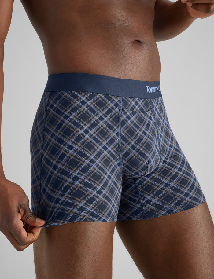 Colony Blue Tartan Plaid / S
