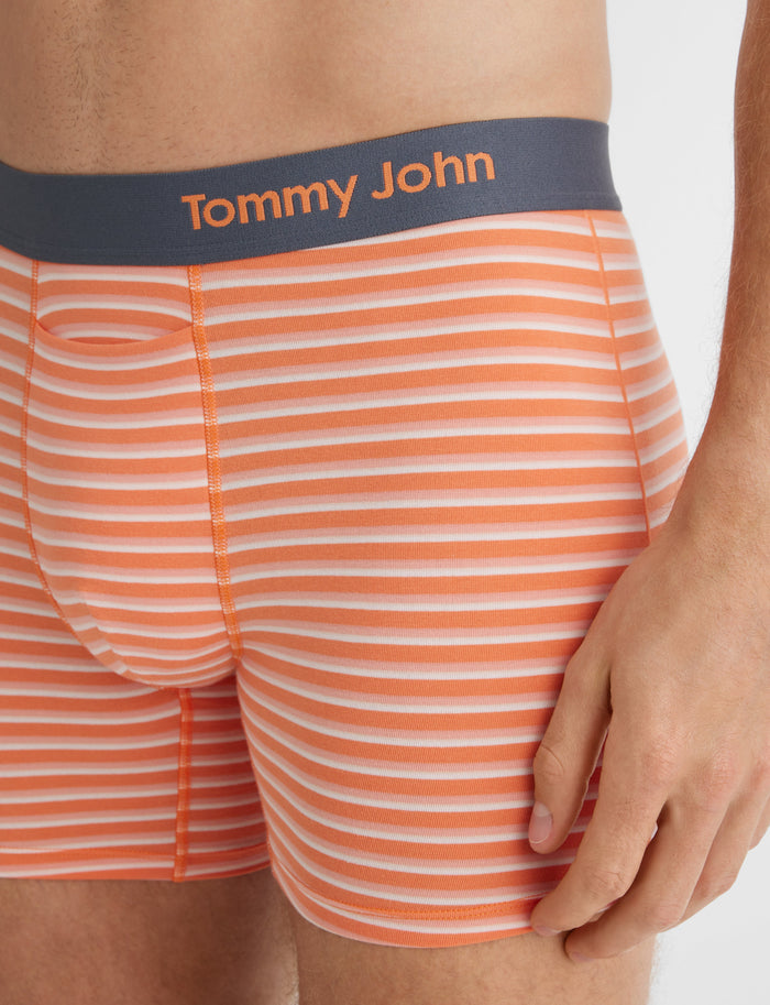 Flamingo Stacked Stripe / S