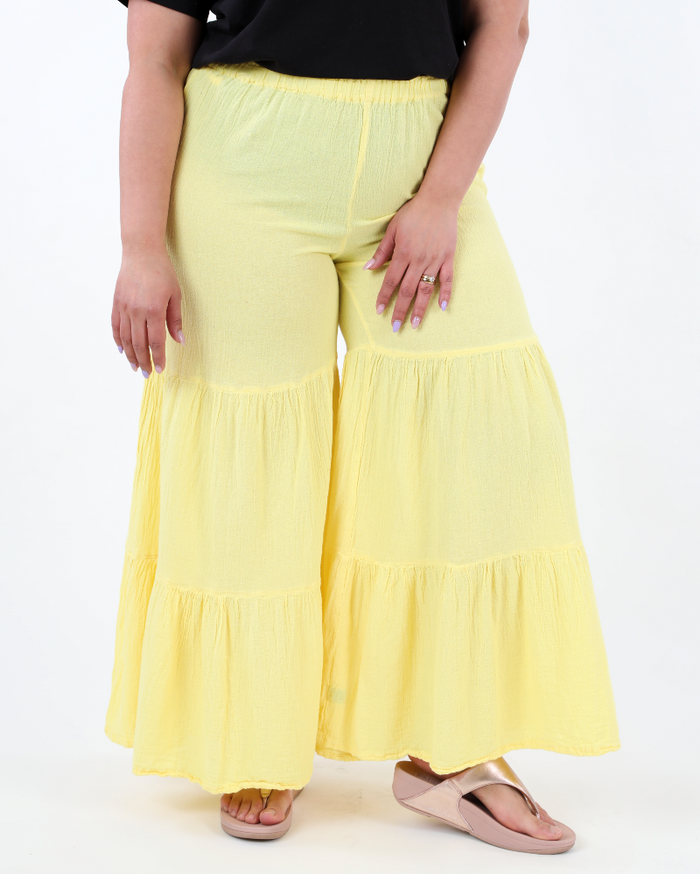 copy of 100% cotton Breeze pants yellow - Oh my Gauze!