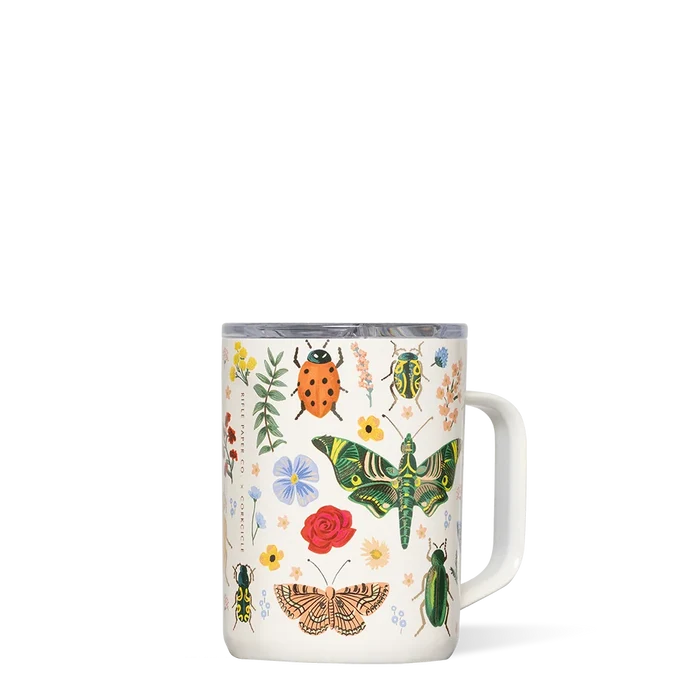 Corkcicle - Rifle Paper Mug Curio Cream