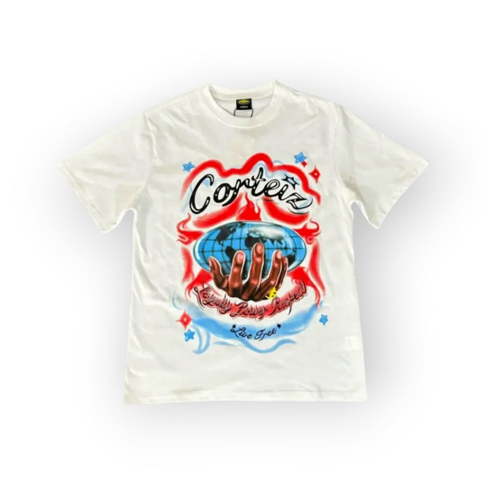 Cortiez Tee x Barriers “White”